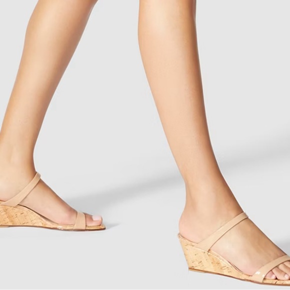 Stuart Weitzman Tan Wedges - Picture 1 of 8